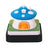 Mushroom House Blue