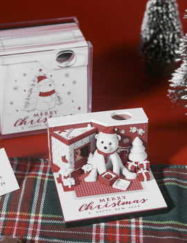 Christmas Gift 3D Memo Pad (2026 Calendar)