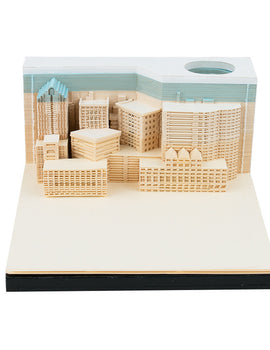 City night 3D Memo Pad