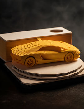 Lamborghini Tree 3D Memo Pad