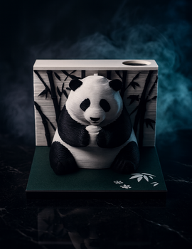 Panda 3D Memo Pad (2026 Calendar)
