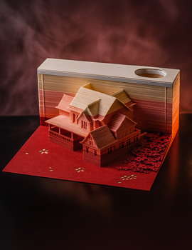Victorian House 3D Memo Pad