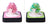 Tree House Pink and Green