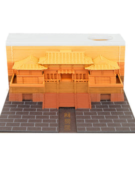East Asian Temple 3D Memo Pad