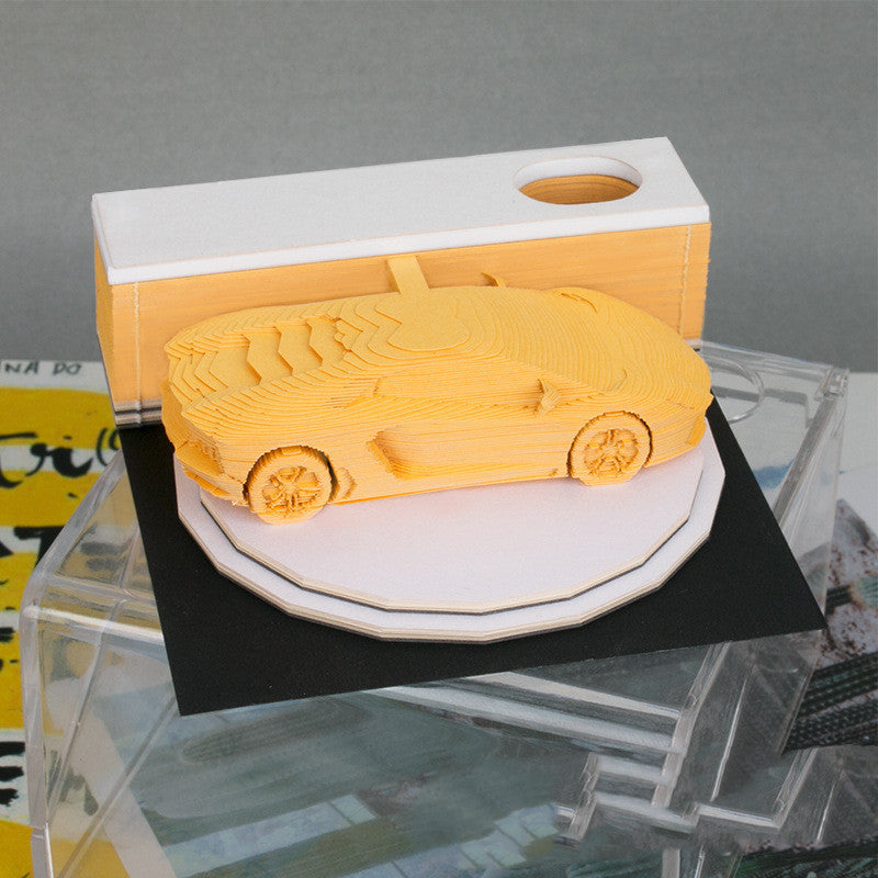 Lamborghini Tree 3D Memo Pad