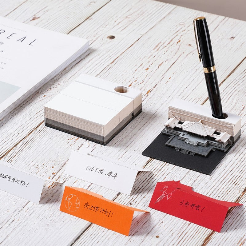 Earth Calendar 3D Memo Pad (2026 Calendar)