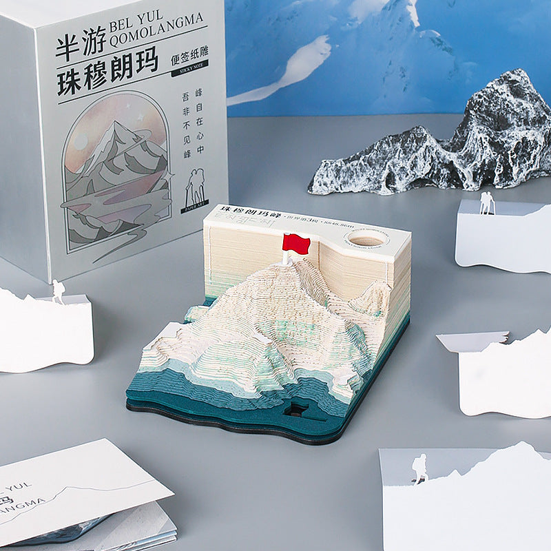 Mount Everest 3D Memo Pad