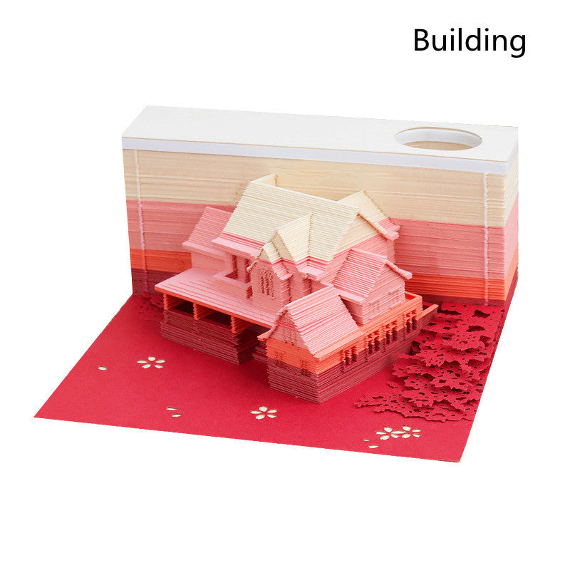 Victorian House 3D Memo Pad
