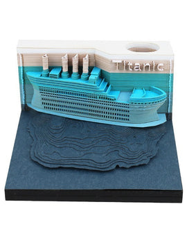 Titanic 3D Memo Pad (2026 Calendar)
