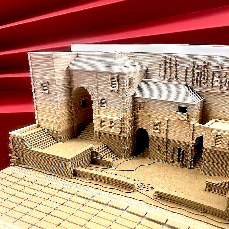 Paper House With Lights 3D Memo Pad