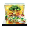 Japanese tree table decorations with paper 3D Memo Pad (2026 Calendar)