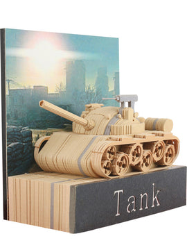 Gradient Tank 3D Memo Pad