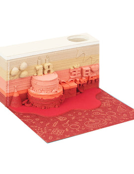 Happy Birthday 3D Memo Pad