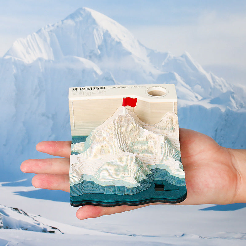 Mount Everest 3D Memo Pad
