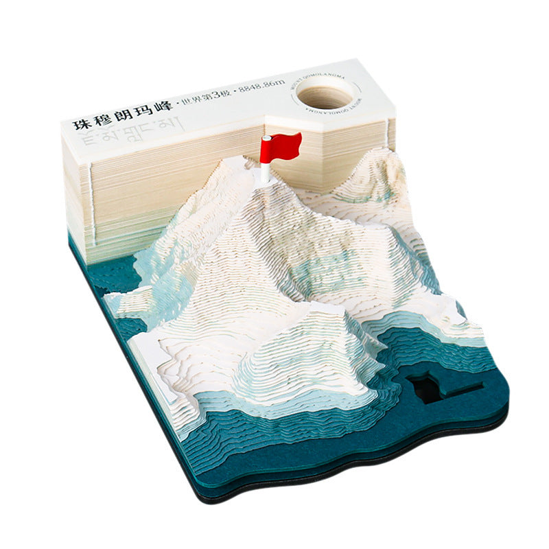 Mount Everest 3D Memo Pad