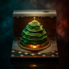 Christmas tree 3D Memo Pad (2026 Calendar)