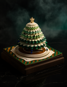 Christmas Tree 3D Memo Pad