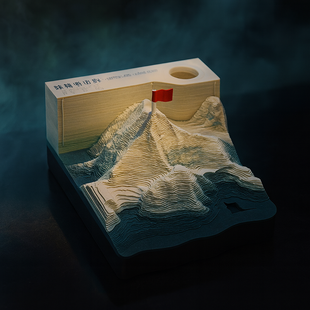 Mount Everest 3D Memo Pad