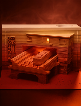 Japanese Teranova 3D Memo Pad