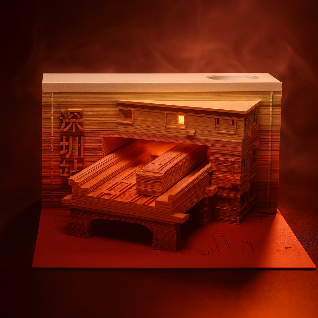 Japanese Teranova 3D Memo Pad