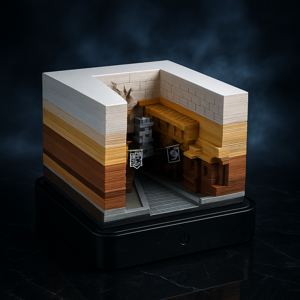 Local Market 3D Memo Pad (2026 Calendar)