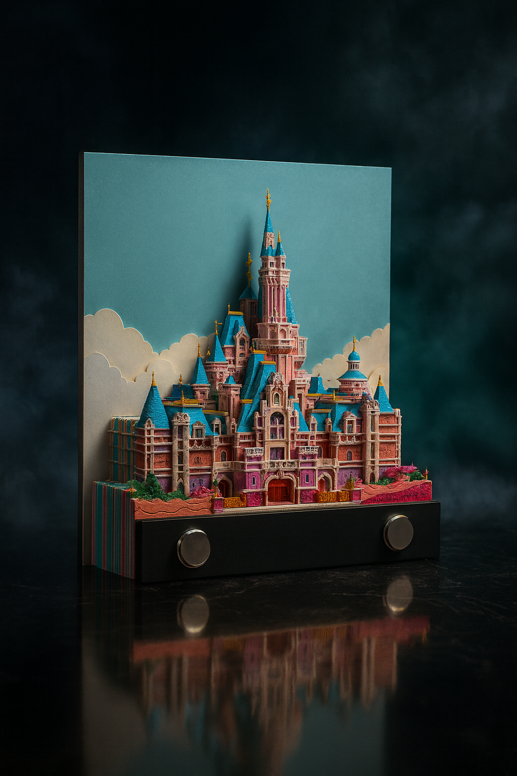 Fairy Tale Castle 3D Memo Pad (2026 Calendar)