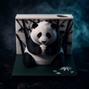 Panda 3D Memo Pad (2026 Calendar)
