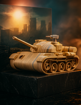 Gradient Tank 3D Memo Pad