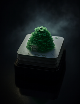 Tree House 3D Memo Pad (2026 Calendar)