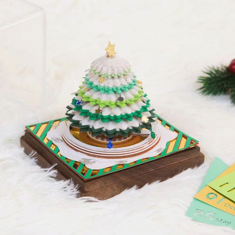 Christmas Tree 3D Memo Pad