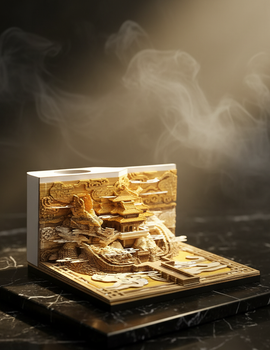 Ancient Palace 3D Memo Pad