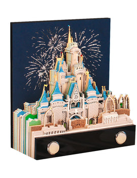Fireworks Castle 3D Memo Pad (2026 Calendar)