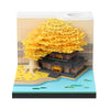 Tree of Life House 3D Memo Pad