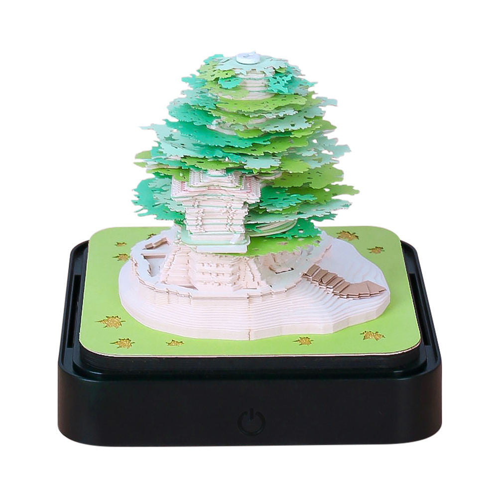 Japanese Tree 3D Memo Pad