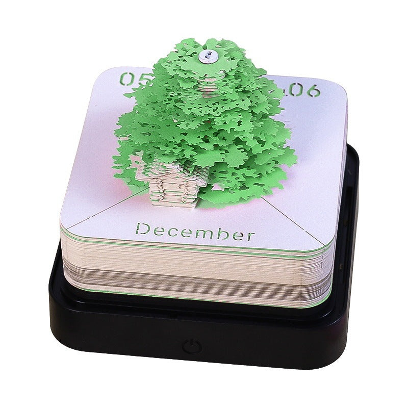 Tree House 3D Memo Pad (2026 Calendar)