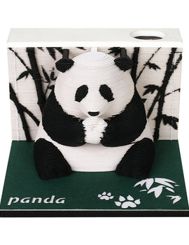 Panda 3D Memo Pad (2026 Calendar)