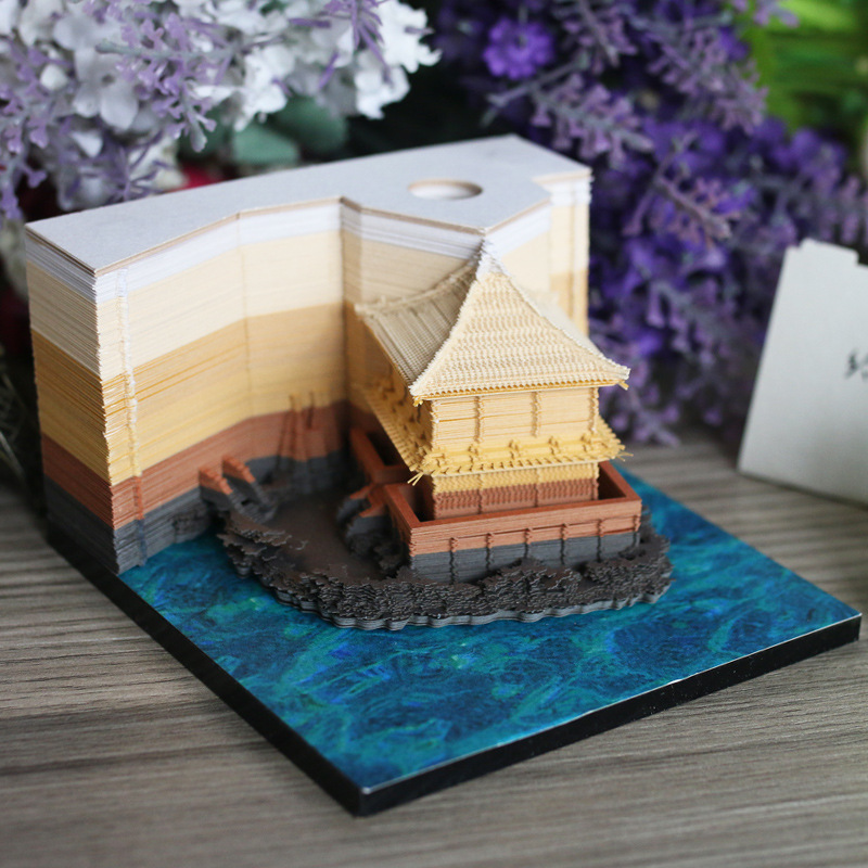 Kyoto Serenity – Kiyomizu Temple 3D Memo Pad - Image 3