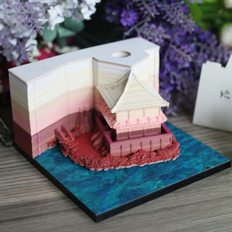 Kyoto Serenity – Kiyomizu Temple 3D Memo Pad - Image 5