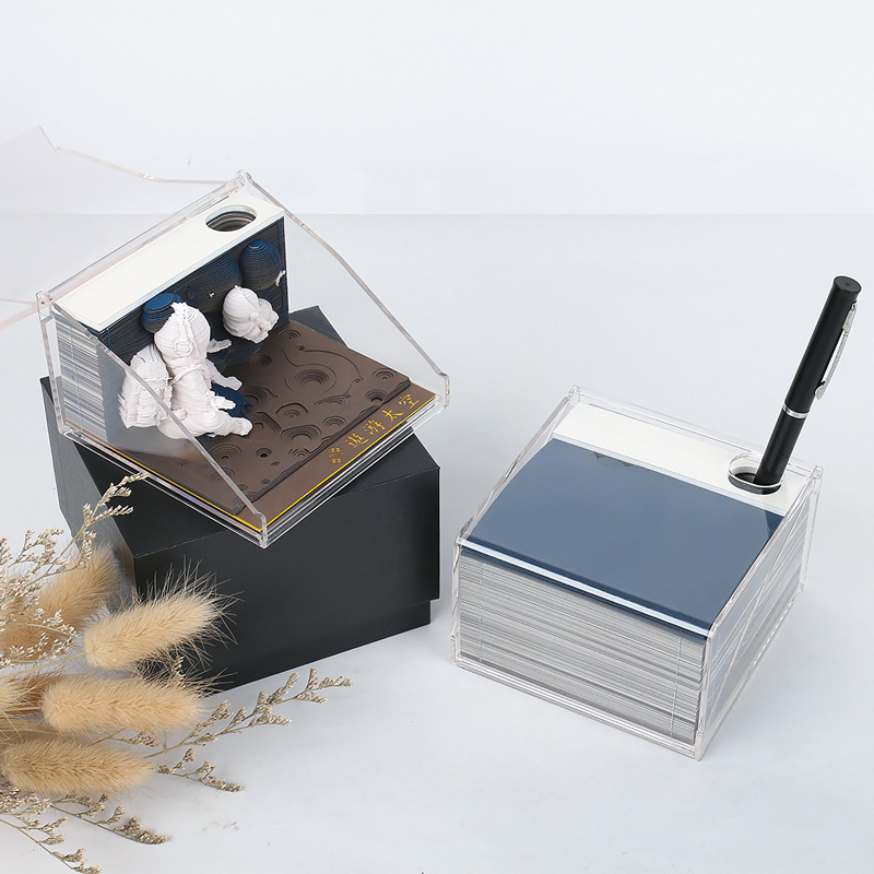 Dimension Desk – 3D Stereo Calendar Memo Pad - Image 10