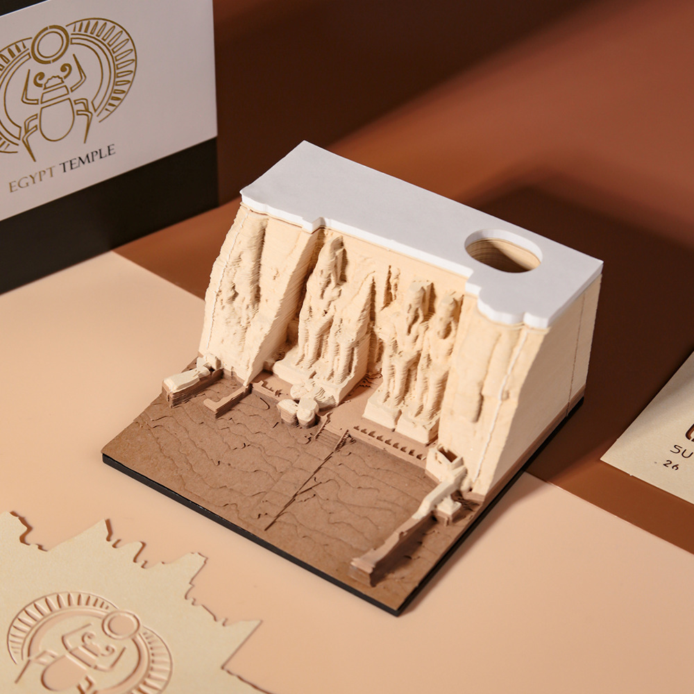 Ancient Egyptian Temple 3D Memo Pad - Image 3