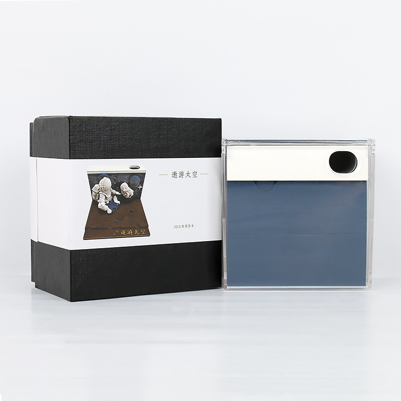 Dimension Desk – 3D Stereo Calendar Memo Pad - Image 4