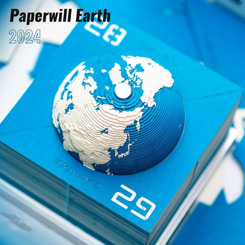 Global Days – Earth English Calendar Memo Pad - Image 3