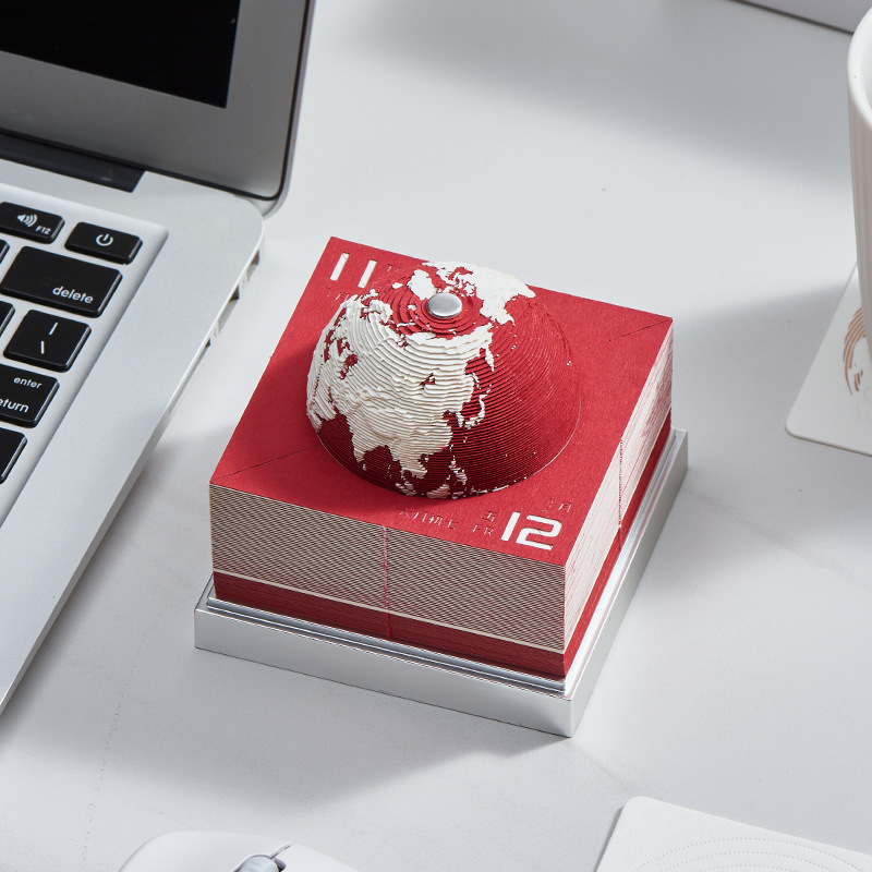 Global Days – Earth English Calendar Memo Pad