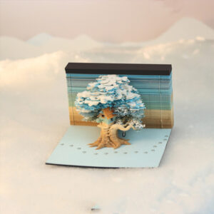 Layered Thoughts – Three-Dimensional Creative Note Paper