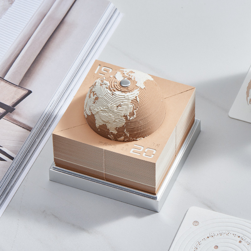 Global Days – Earth English Calendar Memo Pad - Image 2