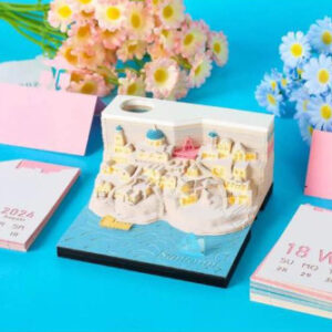 Dream Island Notes – Cute Girl Island 3D Memo Pad