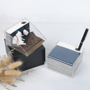 Dimension Desk – 3D Stereo Calendar Memo Pad