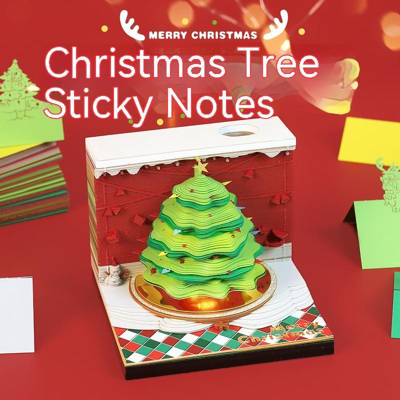 Evergreen Desk – Christmas Tree 3D Memo Pad - Image 9
