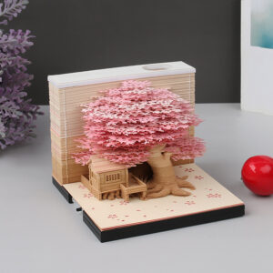 Hidden Canopy – Tree House Panoramic 3D Calendar Memo Pad