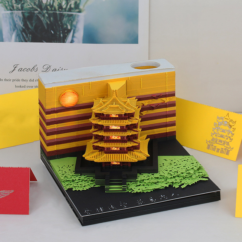Build & Note – 3D Architectural Memo Pad